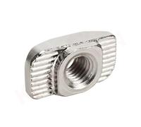 BUBEFSKD 50 piezas 2020 serie T ranura ranura martillos de sujeción de cabeza deslizante aluminio para impresora de aluminio T tuerca