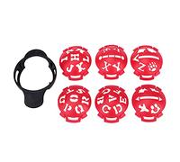 BUBEFSKD 7 Unids/Set Accesorios De Trazador Golf Línea Pelota Golf Marcador Plantilla Dibujo Marcas Alineación Herramienta Señal Marcador Dibujo Línea