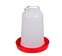 BUBEFSKD Alimentador De Agua para Aves Corral Contenedores Estructura Simple Bebederos Pollos Y Pájaros Fuente Riego Manos Libres Dispensador Mascotas