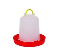 BUBEFSKD Alimentador De Agua para Aves Corral Contenedores Estructura Simple Bebederos Pollos Y Pájaros Fuente Riego Manos Libres Dispensador Mascotas