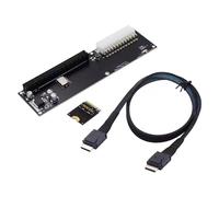 BUBEFSKD Amplia Compatibilidad PCIE3.0 Mkey M.2 A Oculink SFF8612 Adaptadores Placa De Expansión para Max2 Soporte PCIe4.0x16 Fácil Instalación