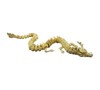 BUBEFSKD Animales impresos, juguetes inquietos, alivio del estrés, dragón impreso en 3 dimensiones, decoración de escritorio para mascotas, figuras realistas, juguetes flexibles y móviles