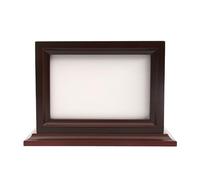 BUBEFSKD Ashes Box Cremation - Caja de cremación para pérdida de mascotas, con marco de fotos, urna de madera, caja fría para funerales, regalo conmemorativo, elegante contenedor de cenizas