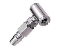 BUBEFSKD Autouftpumpen Chucks Clip Car Truck Neumáticos Neumáticos Válvulas de inflado Doble Conexión Auto Abrazadera Herramienta de Reparación Inflador Chuck Conexión Rápida