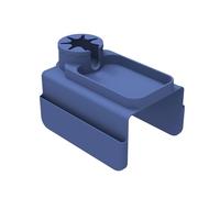 BUBEFSKD Bandeja de brazo ancha para sofá con 2 grandes aberturas para bebidas y bolsillo adicional. Elastómero permanente gratuito para usar espacio multimedia coche a prueba de fugas en el sofá y en