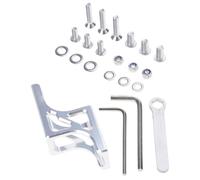 BUBEFSKD Bicicletas Bolsa Delantera Portadores Extensores De Bloque Aleaciones Aluminio Luz Nariz Bicicleta Adaptador Soporte Montaje Soportes Plegables Conversiones Luz Asientos