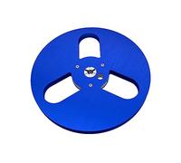 BUBEFSKD Bobinas de cinta magnética de 7 pulgadas, rollos de cinta de aluminio con 3 agujeros, aluminio abierto para llevar 7 cassettes de varios colores, piezas de repuesto