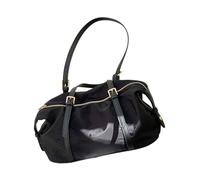 BUBEFSKD Bolso de hombro de gran capacidad para mujer, bolso informal de entrenamiento, axila vendida en solitario, viajes, mujeres, axila simple, gran capacidad, entrenamiento de fitness, Negro