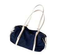BUBEFSKD Bolso de hombro de gran capacidad para mujer, bolso informal de entrenamiento, axila vendida en solitario, viajes, mujeres, axila simple, gran capacidad, entrenamiento de fitness, azul