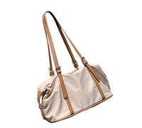 BUBEFSKD Bolso de hombro de gran capacidad para mujer, bolso informal de entrenamiento, axila vendida en solitario, viajes, mujeres, axila simple, gran capacidad, entrenamiento de fitness, albaricoque