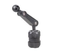 BUBEFSKD Brazo De Montaje Bola 17mm Junta Varilla Extensión Brazos Extensores Montaje Bola 17mm Rotación 360 para Soporte Teléfono