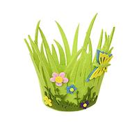 BUBEFSKD Cesta no tejida de dibujos animados insectos para mariposas caracoles lavables