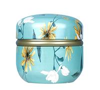 BUBEFSKD Contenedor de té taza de té, portadulces, taza de té, recipiente de hojalata, caja de cocina, caja de almacenamiento de 18 tipos para bolsas de vidrio