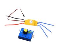 BUBEFSKD Controlador de velocidad PWM Control eficiente para motor de 24 V para equipo de ventilador automático Motor duradero PWM Potenciómetro duradero