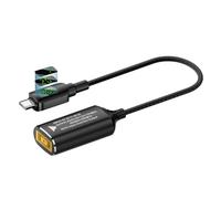 BUBEFSKD Convertidores De Entrada Tipo C Disipación Calor Rápida Cuerpo Metálico Conectividad Viajes Negocios Adaptadores Tipo C Plug and Play