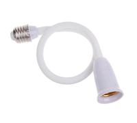 BUBEFSKD E27 A Lámpara Flexible Adaptador De Bombilla Luces Colgantes Cable Conector Colgante A Soporte Cable Art Extensor Lámpara Luz Flexible/Accesorios Extensión Ajustables Soporte LED