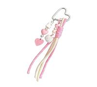 BUBEFSKD Elegante llavero acrílico con notas musicales, mariposas, estrella para bolsas, regalos, colorido, llavero regalo, a, Talla única