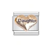 BUBEFSKD Encanto de carta de corazón de acero inoxidable para pulseras con infinitas posibilidades creativas, regalo único para mujeres, diseño de ensamblaje modular que ofrece, talla única, como se