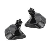 BUBEFSKD Espejo retrovisor de gran angular con diseño antisacudidas, seguridad mejorada para viajes y excursiones, cristal lateral para bicicletas eléctricas