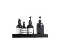 BUBEFSKD Estante de metal bandeja de almacenamiento de pared con gancho toalla cesta de ducha champú cocina y baño púrpura organizadores de baño cubos de basura y cestas sobre inodoro para toallas