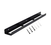 BUBEFSKD Estante de metal para botellas de iniciación montado en la pared para botellas de 6 16 oz. Planificador permanente de taller de garaje para materiales de limpieza de automóviles Espacio de