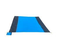 BUBEFSKD Esteras compactas de picnic a prueba de arena, manta de playa ligera plegada para playa y picnics, versátil, resistente al agua al aire libre
