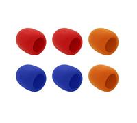 BUBEFSKD Filtro a prueba de golpes cubierta de micrófono esponjas manga estudio grabación podcasts fácil instalación universal cubierta de micrófono amortiguador