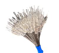 BUBEFSKD Flotadores De Cuentas Profesionales para Dejar Pescar Accesorios Silicona Tapón Frijol Espacial Clavija Ovalada Tapón Flotante