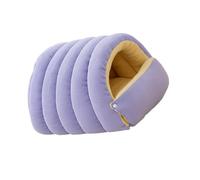 BUBEFSKD Funda Extraíble Casa para Mascotas De Felpa Acogedora Cama Escondida Perros Y Gatos Fondo Antideslizante Lavable A Máquina Diseño Portátil Cama Mascotas De Felpa Suave