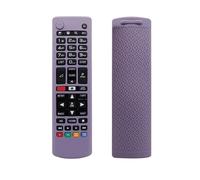 BUBEFSKD Funda protectora de silicona de agarre suave, sensación cómoda, minimiza la fatiga de la mano durante largos períodos de televisión, para AKB75375604. Protege contra daños por caídas