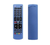 BUBEFSKD Funda protectora de silicona de agarre suave, sensación cómoda, minimiza la fatiga de la mano durante largos períodos de televisión, para AKB75375604. Protege contra daños por caídas