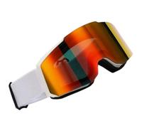 BUBEFSKD Gafas de protección para clima frío, puente nasal flexible, lente antivaho, textura para motos de nieve, escalada en hielo, gafas ergonómicas para nieve