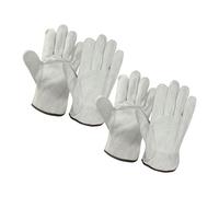 BUBEFSKD Guantes De Soldadura Pieles Vaca Protecciones Antideslizantes Resistentes Calor Para Trabajos Molienda Manipulación Y Construcción Guantes Protectores Pieles Vaca Para Cortar