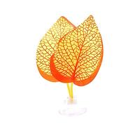 BUBEFSKD Hamaca De Doble Hoja para Peces Cama BettaFish Almohadilla Descanso Suministro Cría Suministros Almohadillas Hojas Decoraciones Acuarios