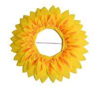 BUBEFSKD Hermosa gorra de girasol para celebraciones familiares Niños Gran At Atmable Music Festival Etapa para Festival de Música