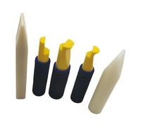 BUBEFSKD Herramienta de reparación de bordes de abolladuras de coche, perforación, barra de golpeo, barra de golpeo coche