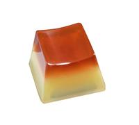 BUBEFSKD Jelly Drop Pegamento Pudines Keycap Resina Keycap Mecánico Teclados Backstreuit Brillar para Gamings Mecánica