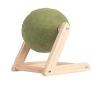 BUBEFSKD Juguete con Hierba Gatera Bola Giratoria Natural para Gatos Rascador Dientes Masticar Bola Limpia La Pared Juguete Masticar En Interiores Ejercicio Y Entretenimiento