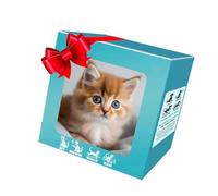 BUBEFSKD Juguete de peluche inteligente para gatos, con cola ladradora, diseño de cuerda de tracción para niños pequeños para aprender a gatear, robots, gatos, juguetes de peluche