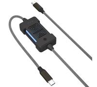 BUBEFSKD Línea De Carga Tipo C 100 W Función Calentamiento Manual Diseño Red Pesca Trenzada para Acampar Uso En Invierno Cable Carga para Acampar Aire Libre Matanza Insectos