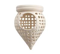 BUBEFSKD Lugar de descanso flotante para peces cónicos de ácido poliláctico que aporta más belleza y funcionalidad a su acuario