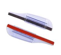 BUBEFSKD Mejora la seguridad de conducción con reflector de PVC para protección contra la lluvia para una visibilidad más clara visión trasera del coche, espejo de lluvia