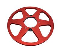 BUBEFSKD Metal Take Up Roll Abrir piezas de la máquina 6 agujero 1/4 10 pulgadas para grabadora de caja profunda