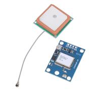 BUBEFSKD Módulo De Posicionamiento GY-GPS6MV2 Antenas Lareg 25x25mm Y Batería Respaldo para Entusiastas Los Control Vuelo