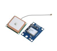 BUBEFSKD Módulo De Posicionamiento GY-GPS6MV2 Antenas Lareg 25x25mm Y Batería Respaldo para Entusiastas Los Control Vuelo