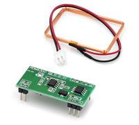 BUBEFSKD Módulo Lector De Tarjetas Sensibilidad 125Khz Módulo Lector Chip RDM6300 5V Control Acceso Salida UART Bajo Consumo Energía