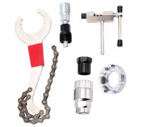 BUBEFSKD Multifunción Ciclismo Reparación Aleaciones Acero Bielas Extractores Volantes Herramienta Y Disyuntor De Cadena Accesorios Extracción Bielas Bicicletas Herramienta Mantenimiento