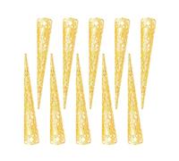 BUBEFSKD Paquete de 10 garras de dedo de metal para mujer, cosplay, danza, espectáculo, dedo, anillos, Halloween, accesorios de disfraces, joyería de baile indio