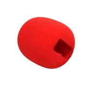 BUBEFSKD Parabrisas De Micrófono Solapa Protector Protector Manga Esponja con Reducción Ruido para Cuadrado Lavalier Negro Parabrisas Solapa