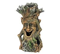 BUBEFSKD Peces para plantas decorativas de coral blindado aceite de acuario de resina creativa adornos ligeros tocón de árboles suministros de peces adornos flotantes para acuario